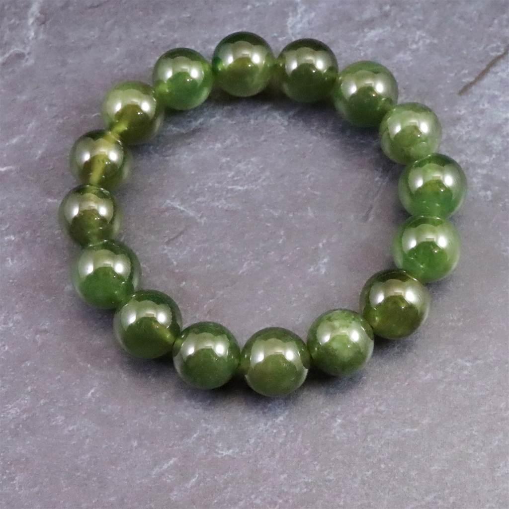 ベスビアナイト アイドクレース 12.5mmブレスレット 60.3g  #683981枚目の画像