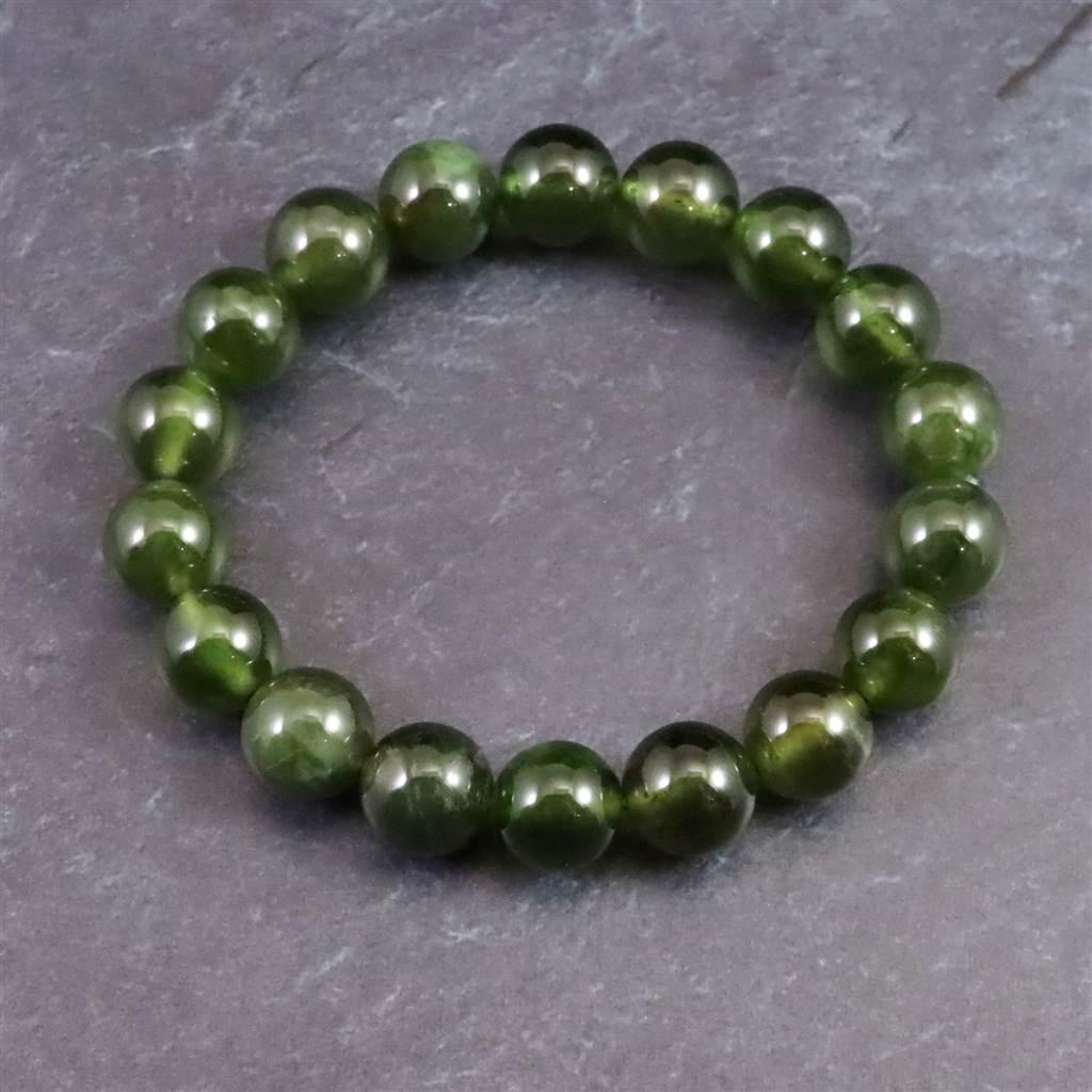 ベスビアナイト アイドクレース 10.5mmブレスレット 37.4g  #934321枚目の画像