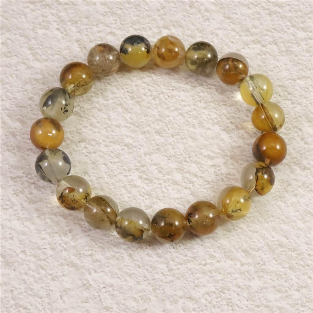 デンドリチッククォーツ 10.5oブレスレット 31.7g #117681枚目の画像