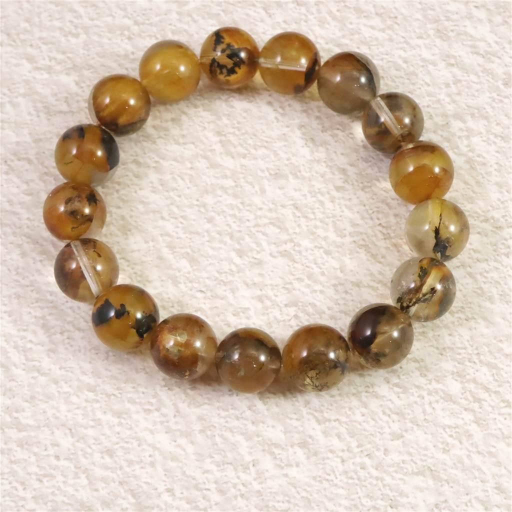 デンドリチッククォーツ 11.5oブレスレット 37.5g #297421枚目の画像