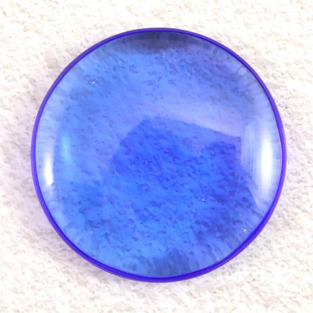 H&E社 シベリアンブルークォーツ 45mm ソーサー 27.9g #33061