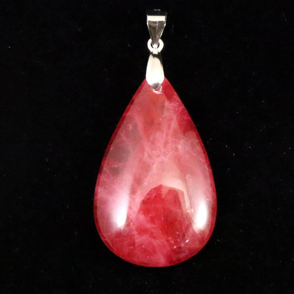 ブラジル産 ロードナイト(4A) 　34mmペアシェイプ　ペンダント　7.4ｇ #511841枚目の画像