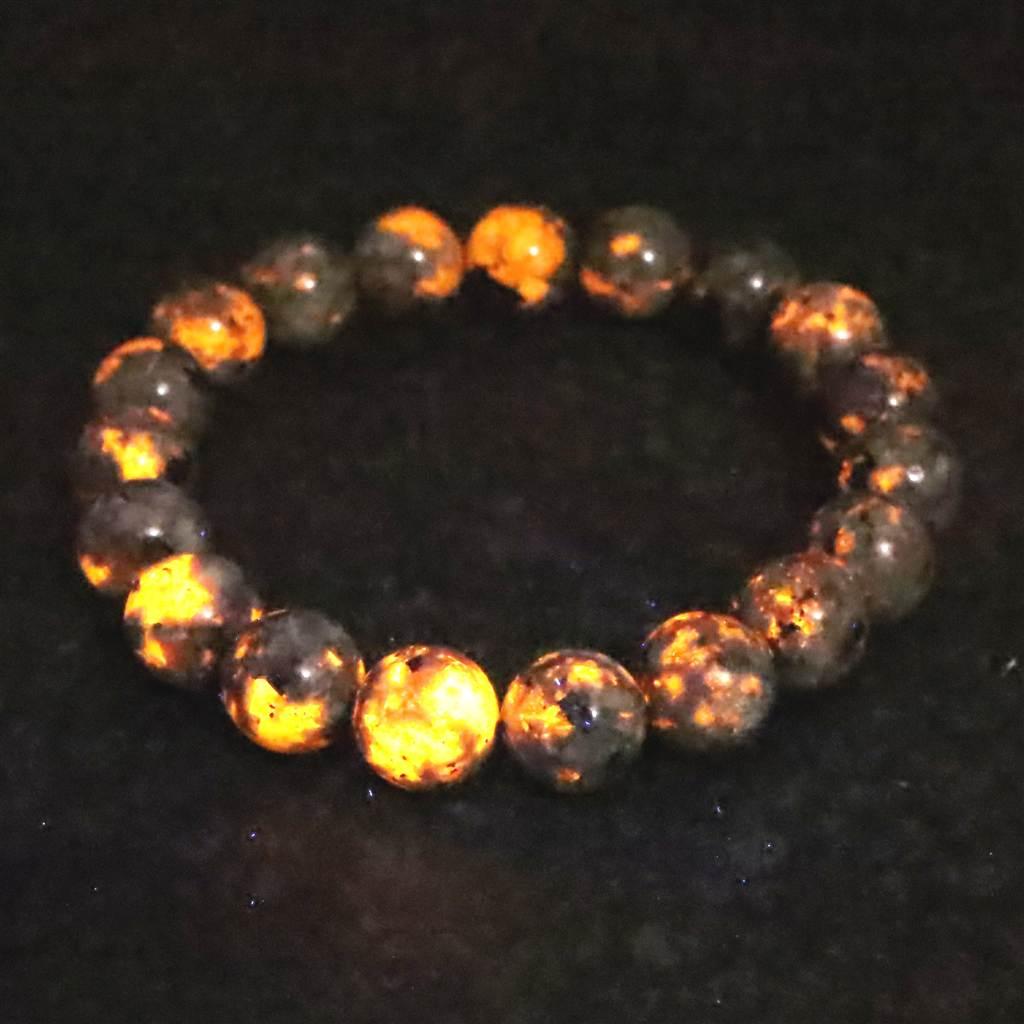 ユーパーライト  10mmブレスレット 28.1g #358051枚目の画像