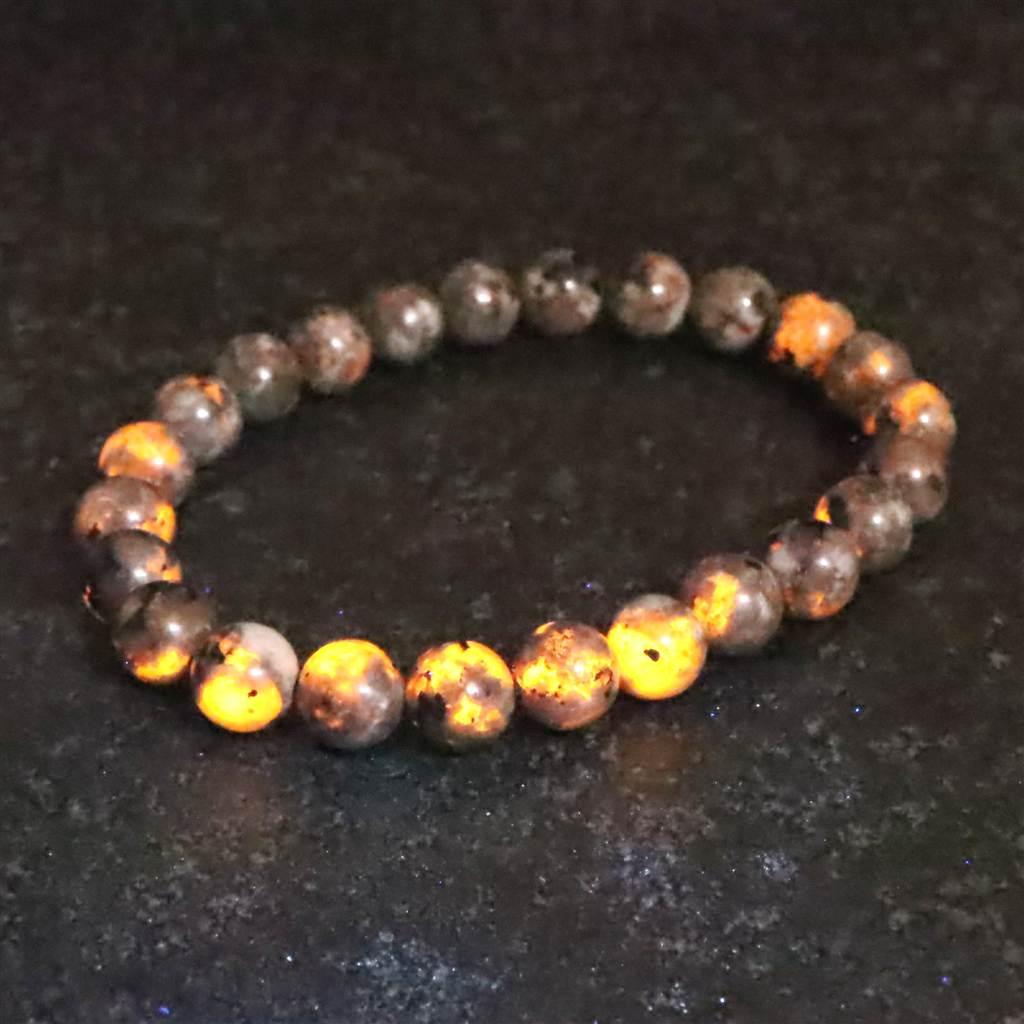 ユーパーライト  8mmブレスレット 18.3g #628941枚目の画像