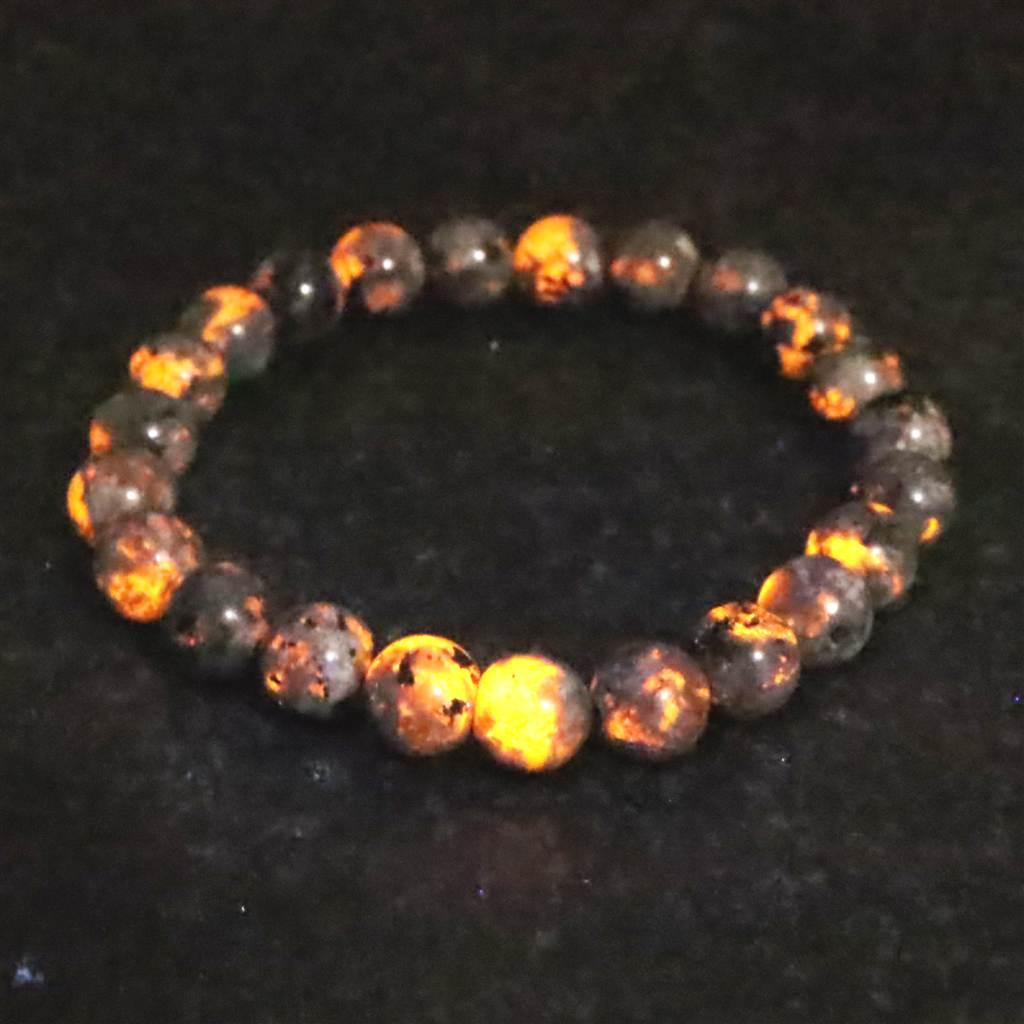 ユーパーライト  8mmブレスレット 17.8g #250011枚目の画像