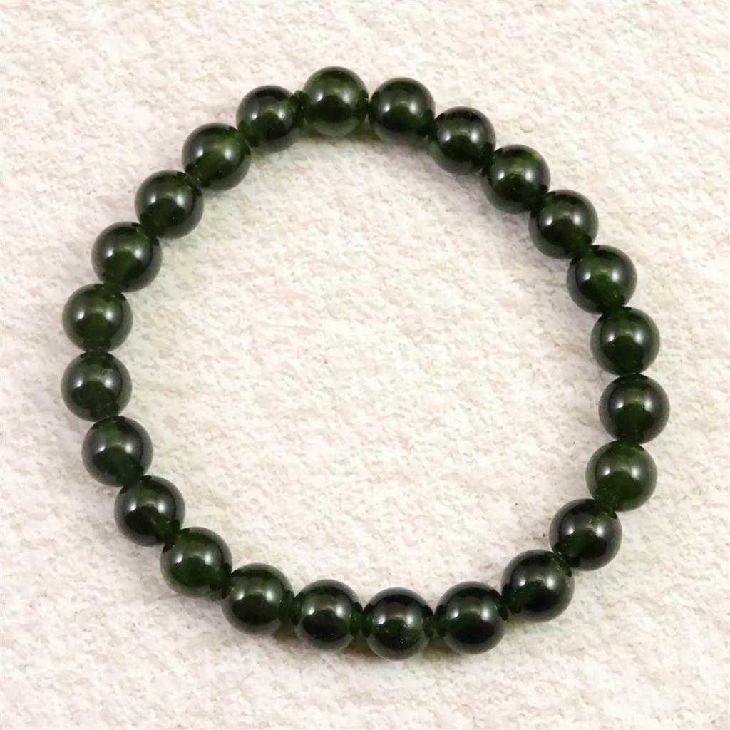 クロムダイオプサイド AAAA+  8mmブレスレット 21.3g #216261枚目の画像