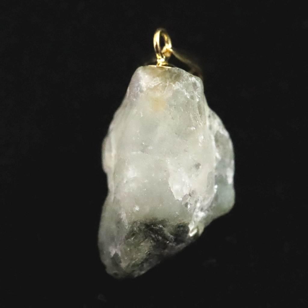 ロシア産 フェナカイト 原石ペンダント K18YG  0.94g #26519