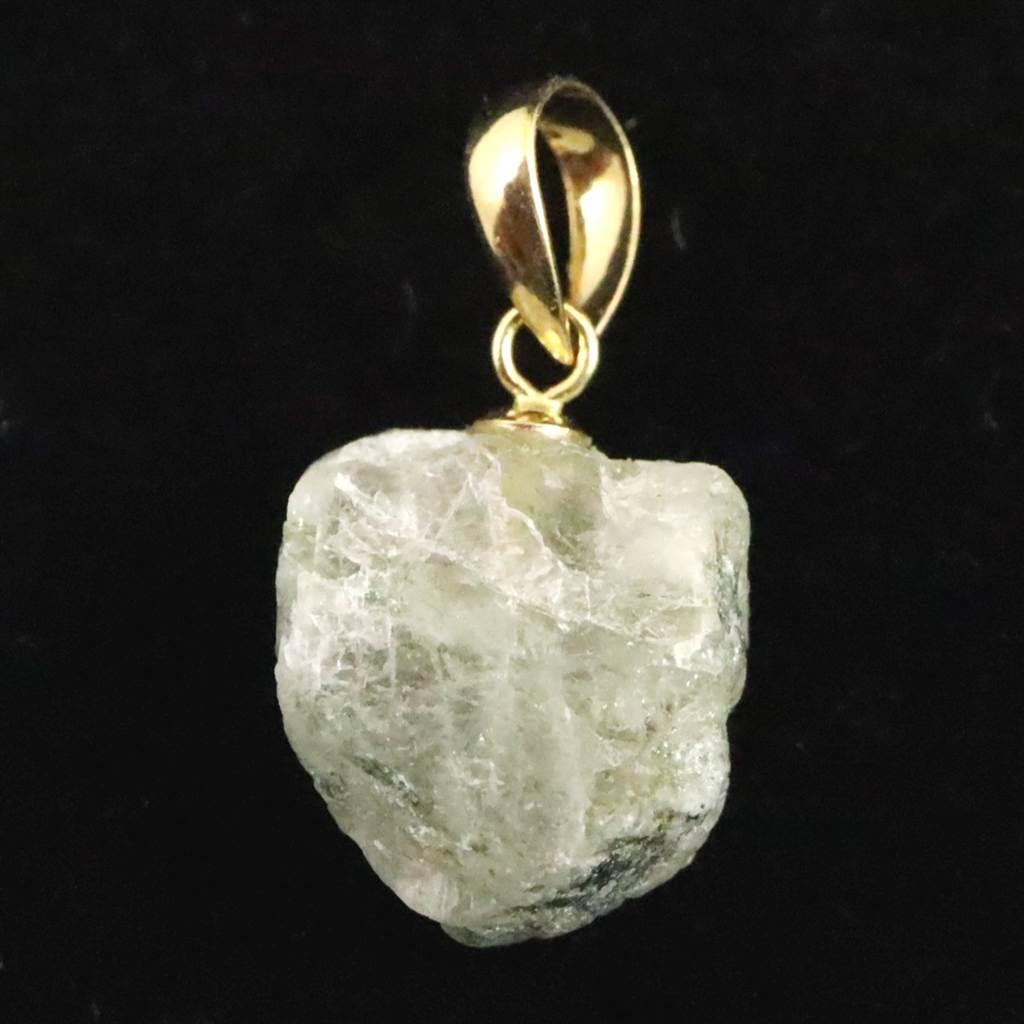 ロシア産 フェナカイト 原石ペンダント K18YG  0.61g #92038