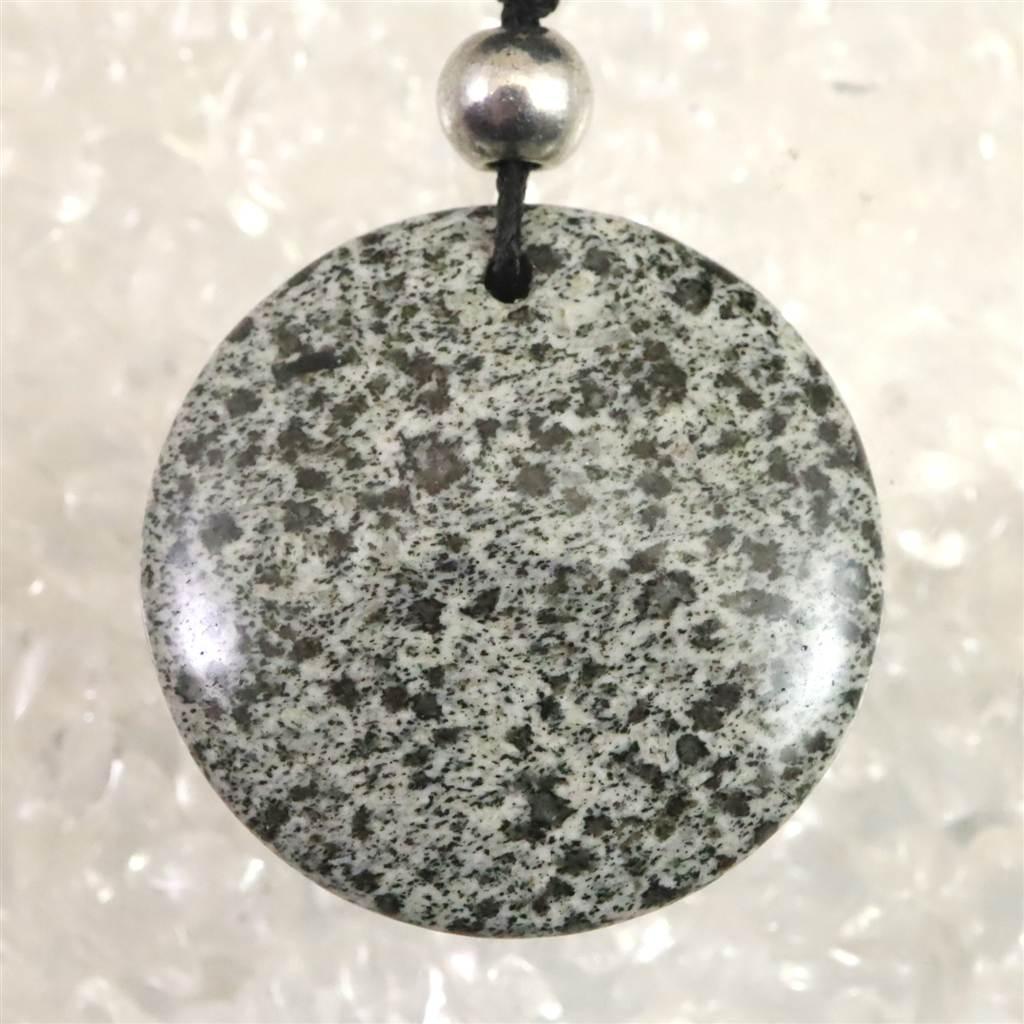 H&E社 ガーディアナイト ディスク型 コード ペンダント 7.4g #61378