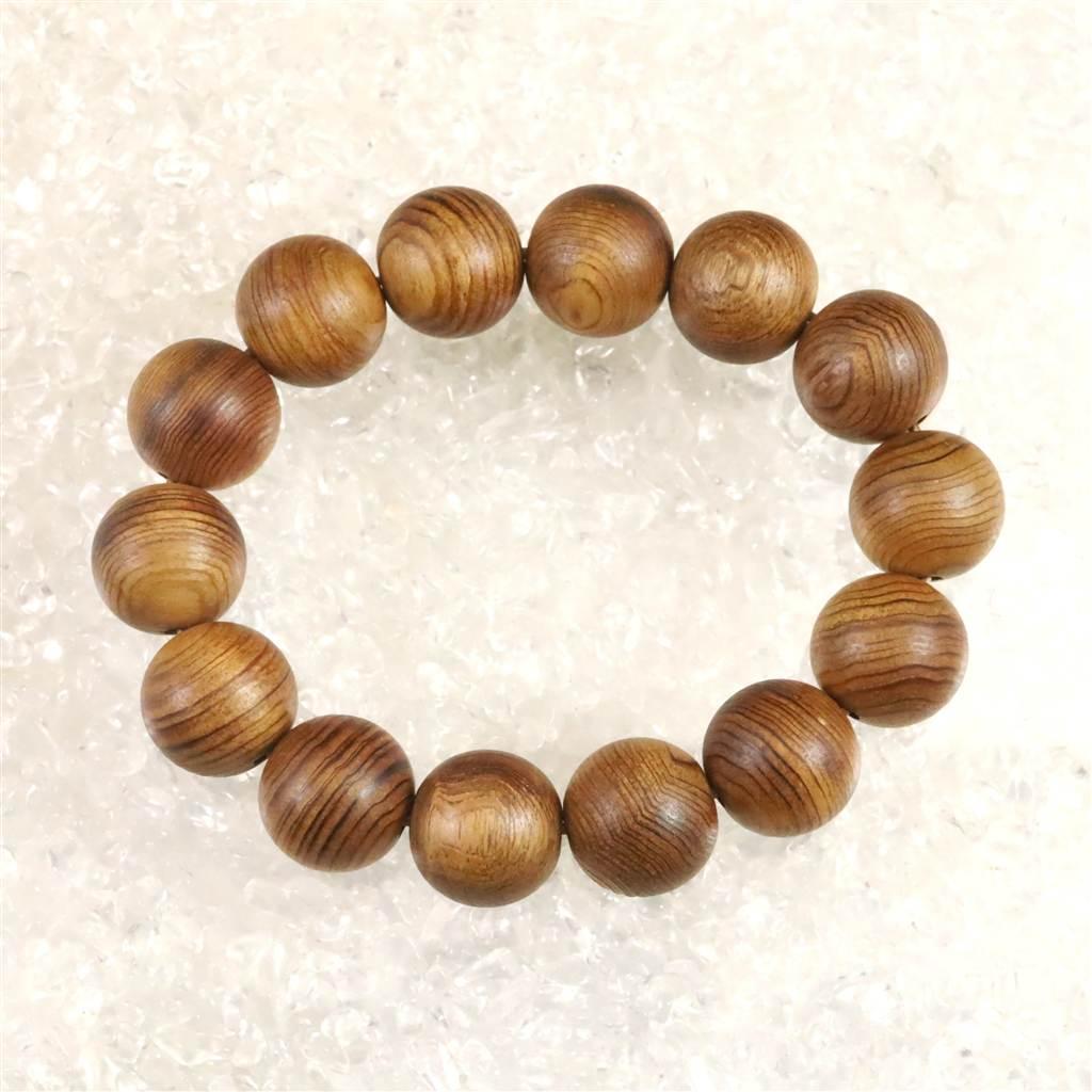 伊勢神宮御山杉 内宮大杉 15.5mmブレスレット  13.4g #34507