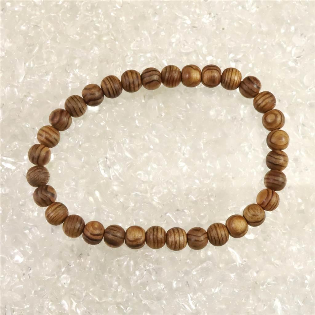 伊勢神宮御山杉 内宮大杉 7mmブレスレット  2.8g #66401