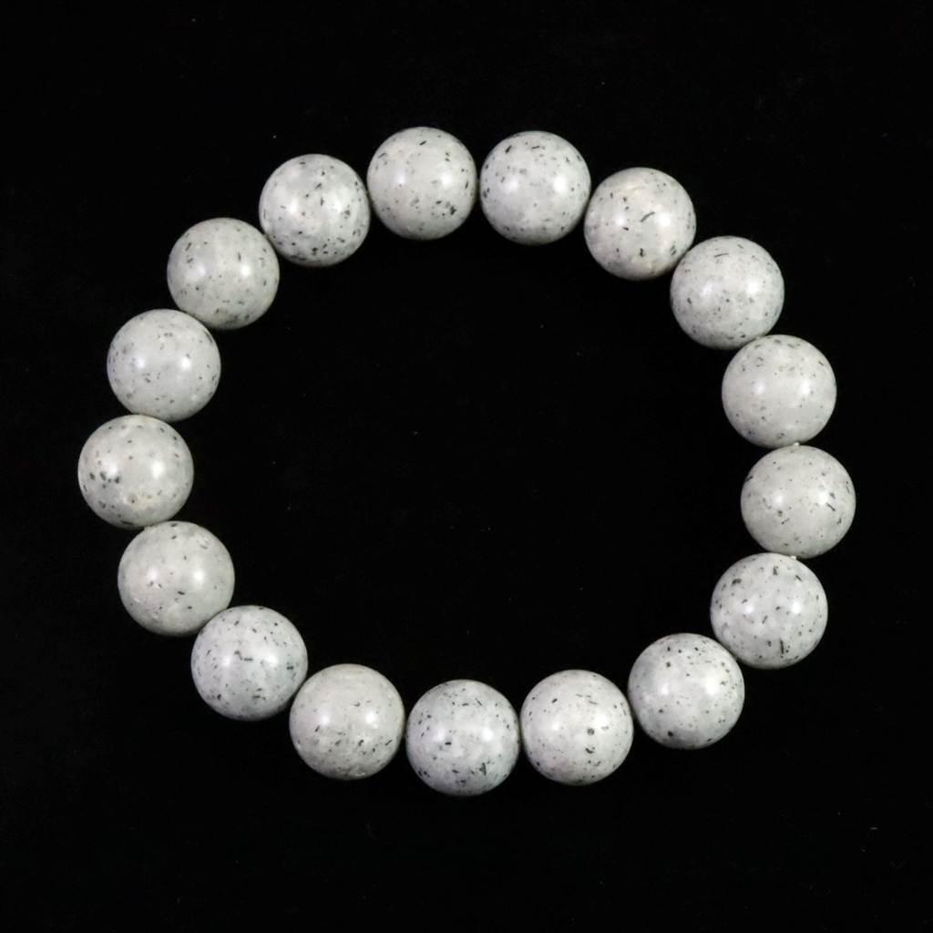 青海薬石 （新潟県糸魚川市） 12mmブレスレット  40.9ｇ　 #76020