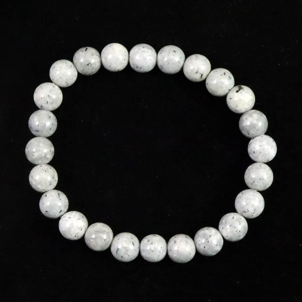 青海薬石 （新潟県糸魚川市） 8mmブレスレット  17.8ｇ　 #12663
