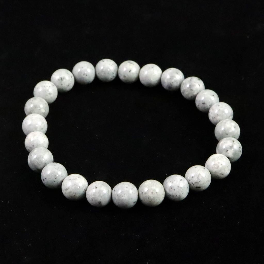 青海薬石 （新潟県糸魚川市） 8mmブレスレット  17.6ｇ　 #72596 | 2枚目