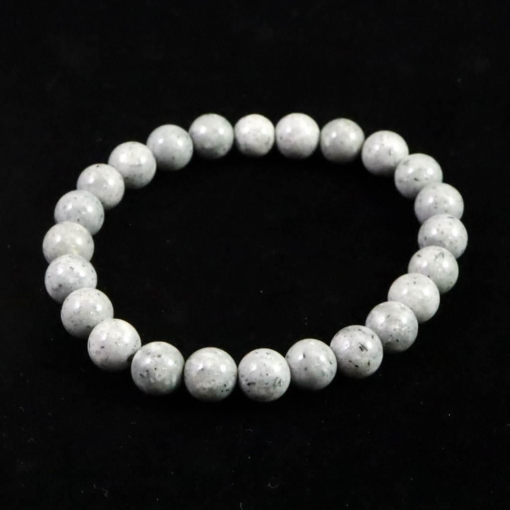青海薬石 （新潟県糸魚川市） 8mmブレスレット  17.6ｇ　 #72596 | 3枚目