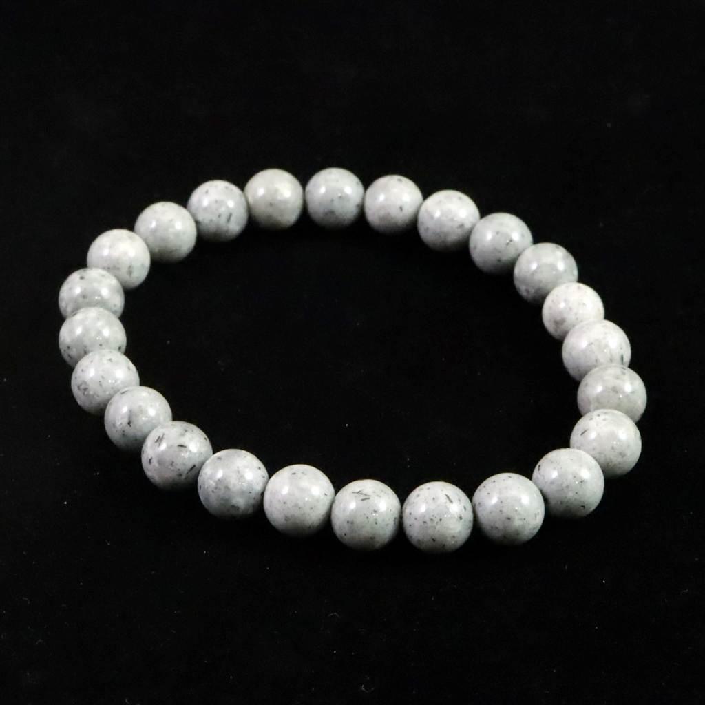 青海薬石 （新潟県糸魚川市） 8mmブレスレット  17.6ｇ　 #72596 | 4枚目