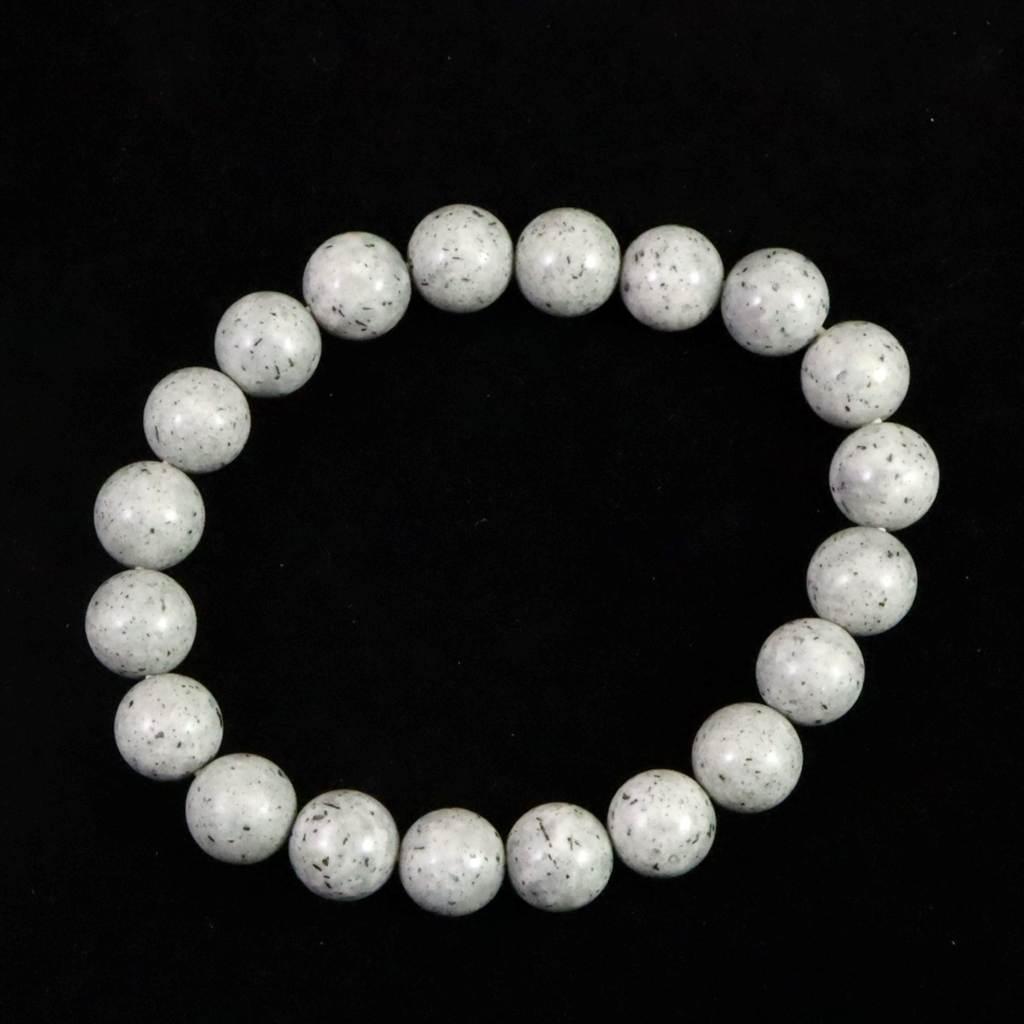 青海薬石 （新潟県糸魚川市） 10mmブレスレット  28.1ｇ　 #43880