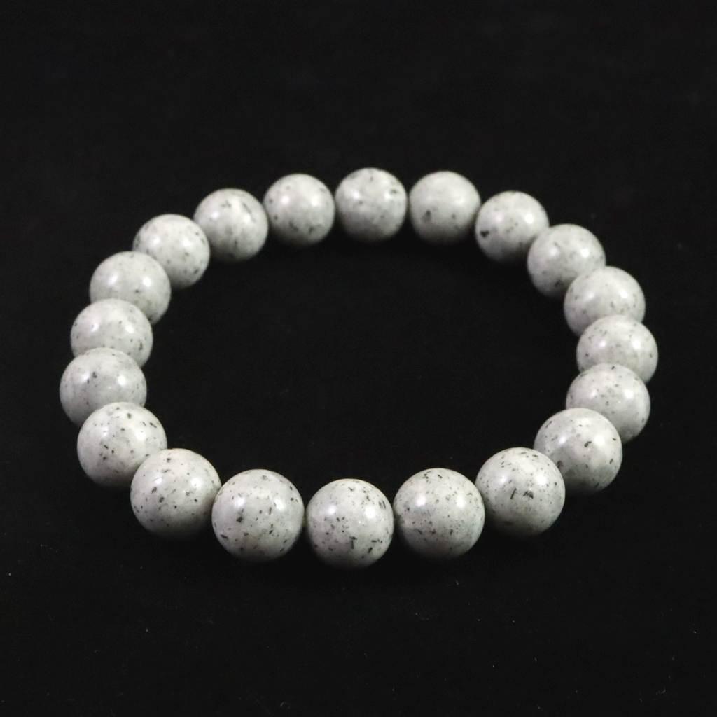 青海薬石 （新潟県糸魚川市） 10mmブレスレット  28.1ｇ　 #43880 | 3枚目