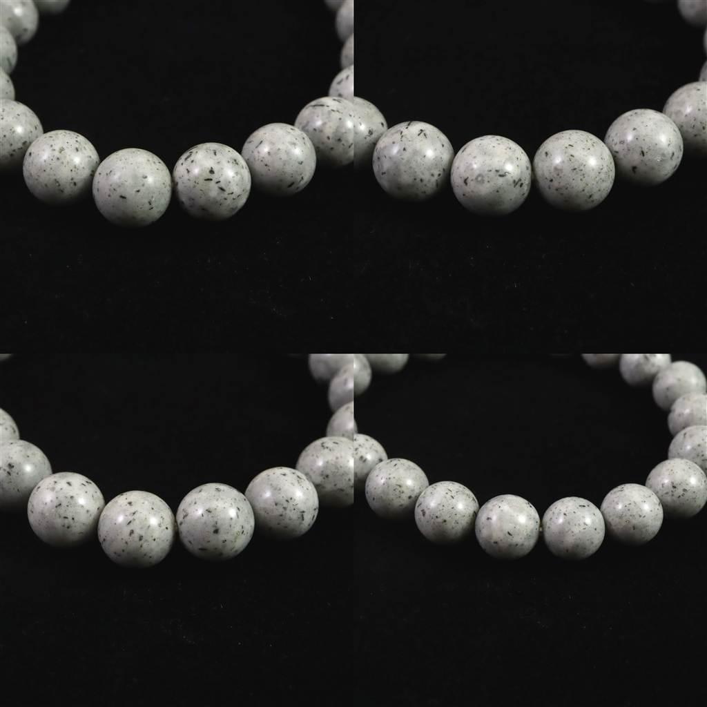 青海薬石 （新潟県糸魚川市） 10mmブレスレット  28.1ｇ　 #43880 | 5枚目