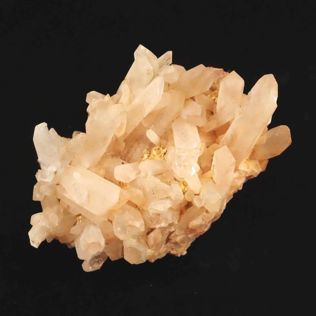 タンジェリンクォーツ 89mm クラスター 原石 201g #57967 | 7枚目