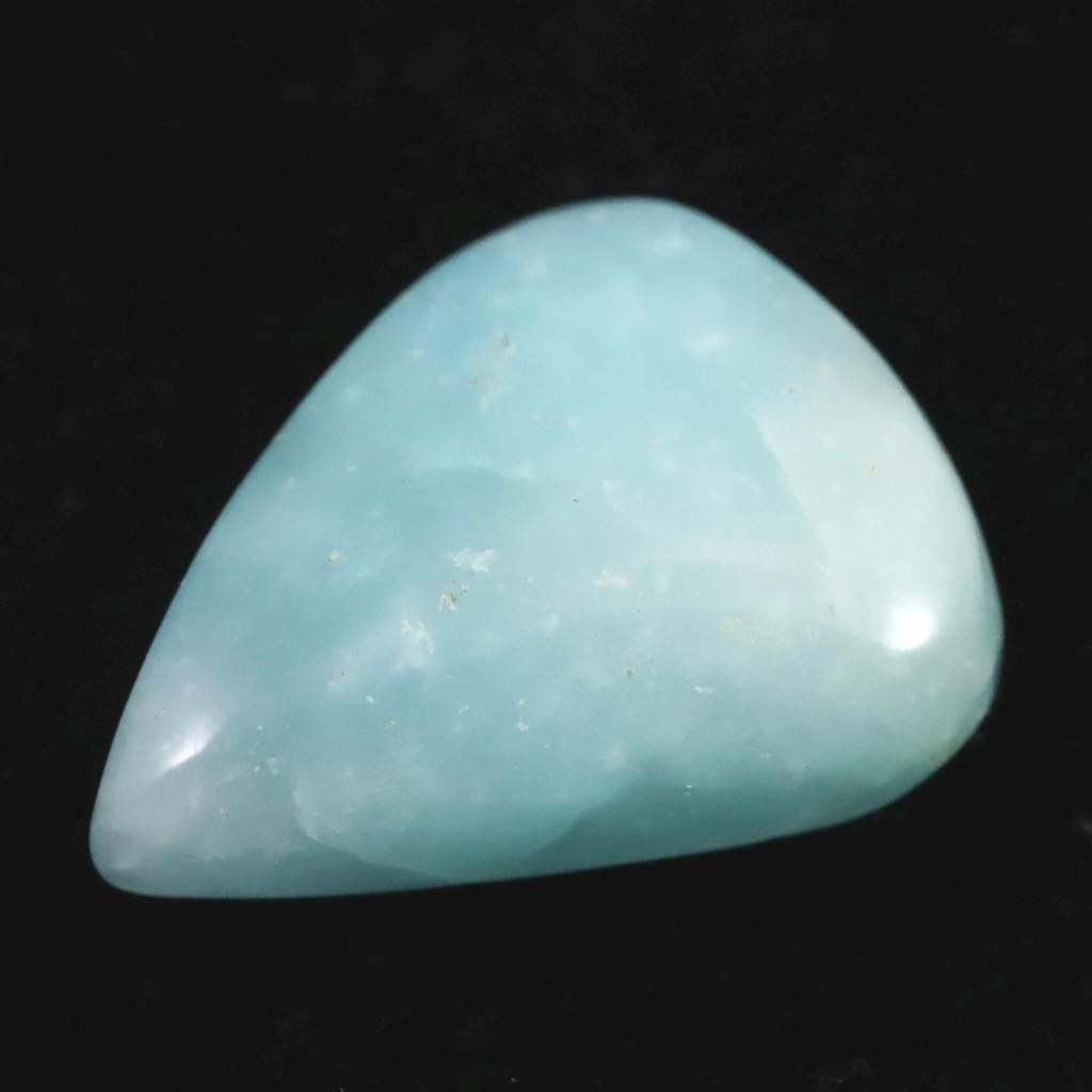 スミソナイト タンブル ルース　15.0ct #71724 | 3枚目