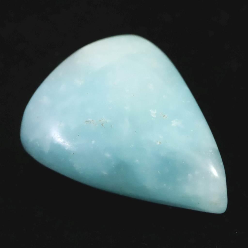 スミソナイト タンブル ルース　15.0ct #71724 | 4枚目