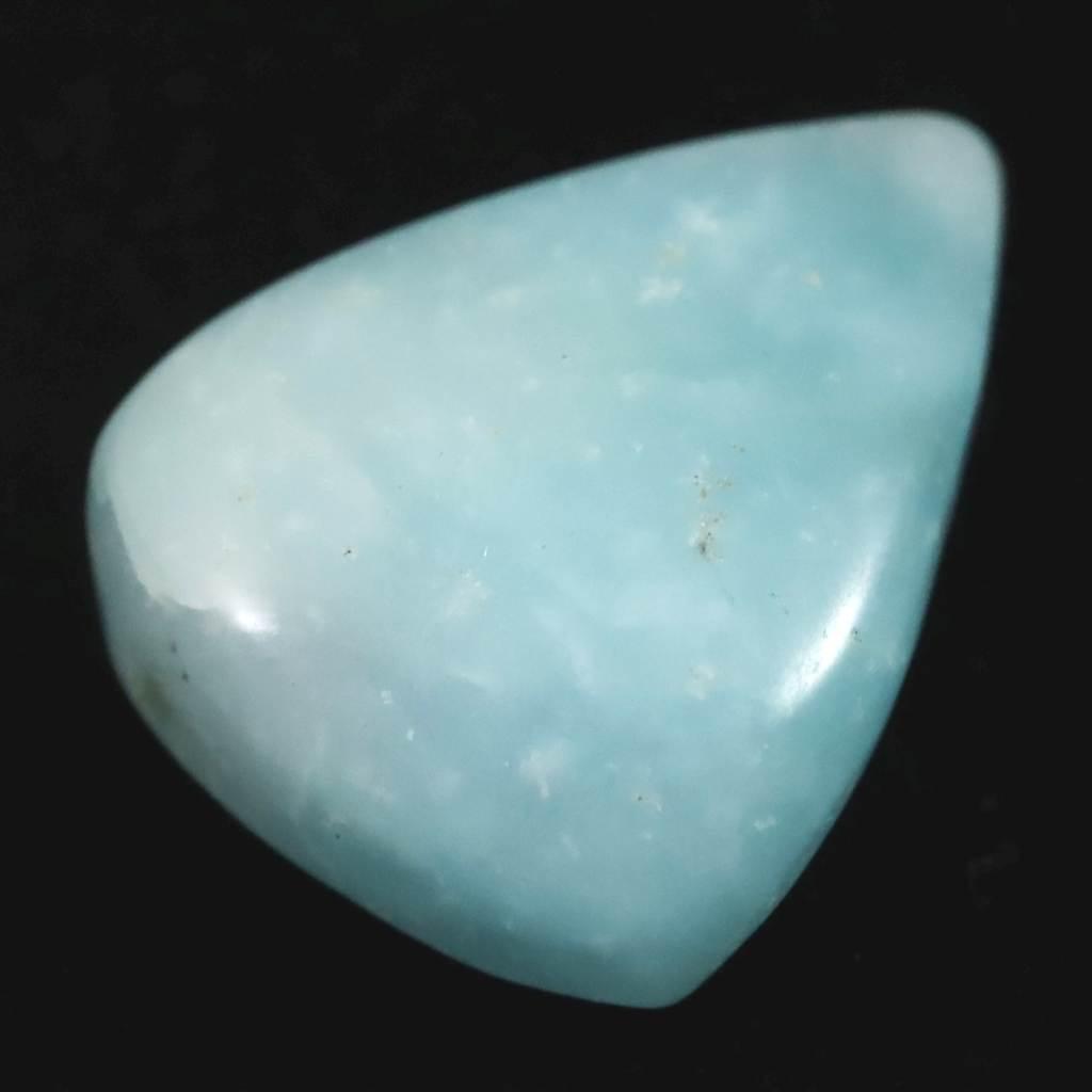 スミソナイト タンブル ルース　15.0ct #71724 | 5枚目