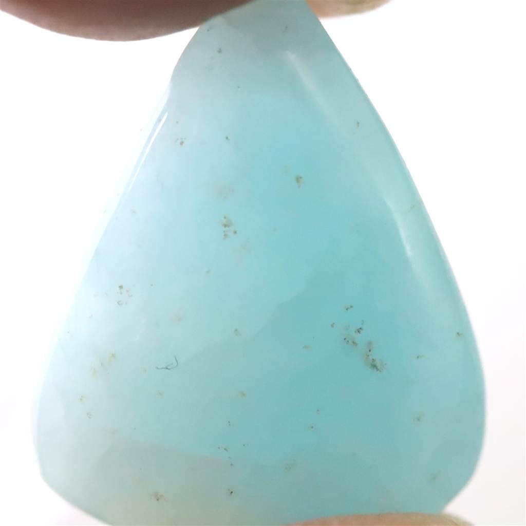 スミソナイト タンブル ルース　15.0ct #71724 | 7枚目