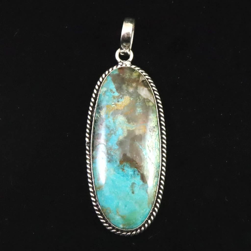 クォンタムクアトロシリカ　50mmオーバル ペンダント　17.8g #75789