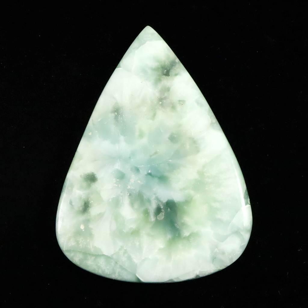 ヘミモルファイト　異極鉱　69mmペアシェイプ　カボション 41.5g #98935