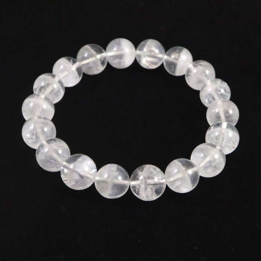 ロシアンレムリアン ファントムクォーツ 11.5mmブレスレット 39.2g #85885 | 2枚目