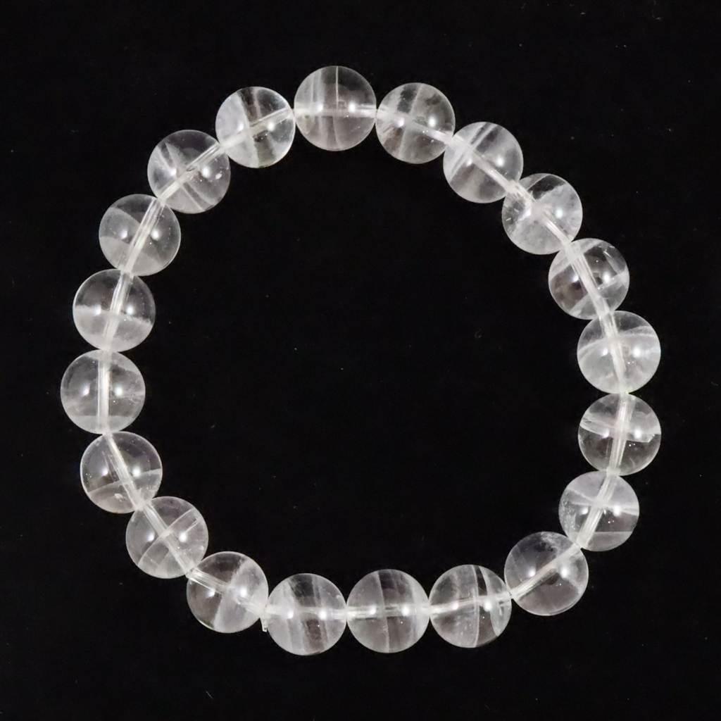 ロシアンレムリアン ファントムクォーツ 9.5mmブレスレット 24.9g #41373