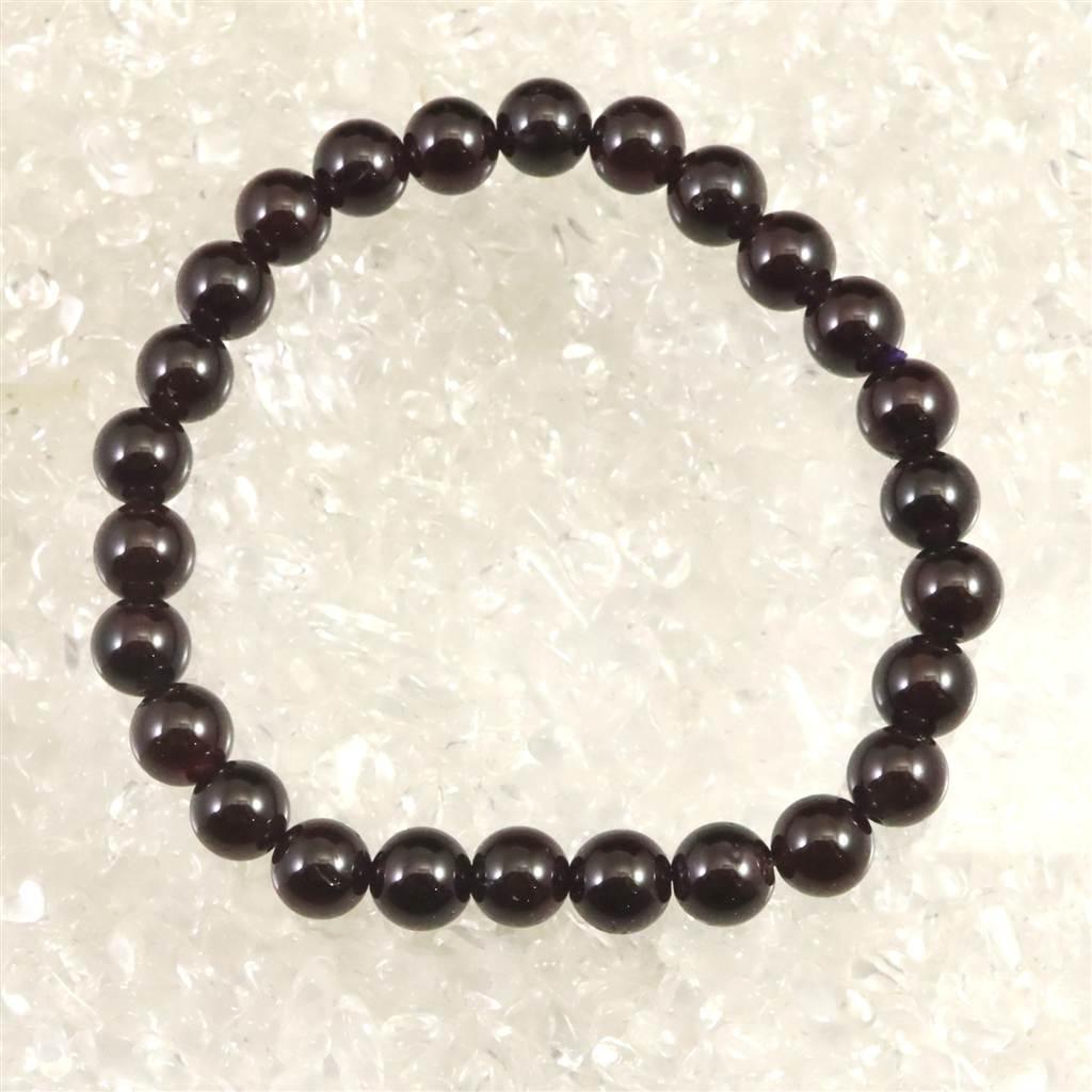 ヒマラヤ ガーネット 7mmブレスレット 21.5ｇ #72096
