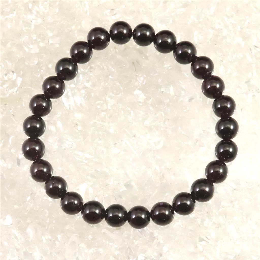 ヒマラヤ ガーネット 7mmブレスレット 21.7ｇ #11063