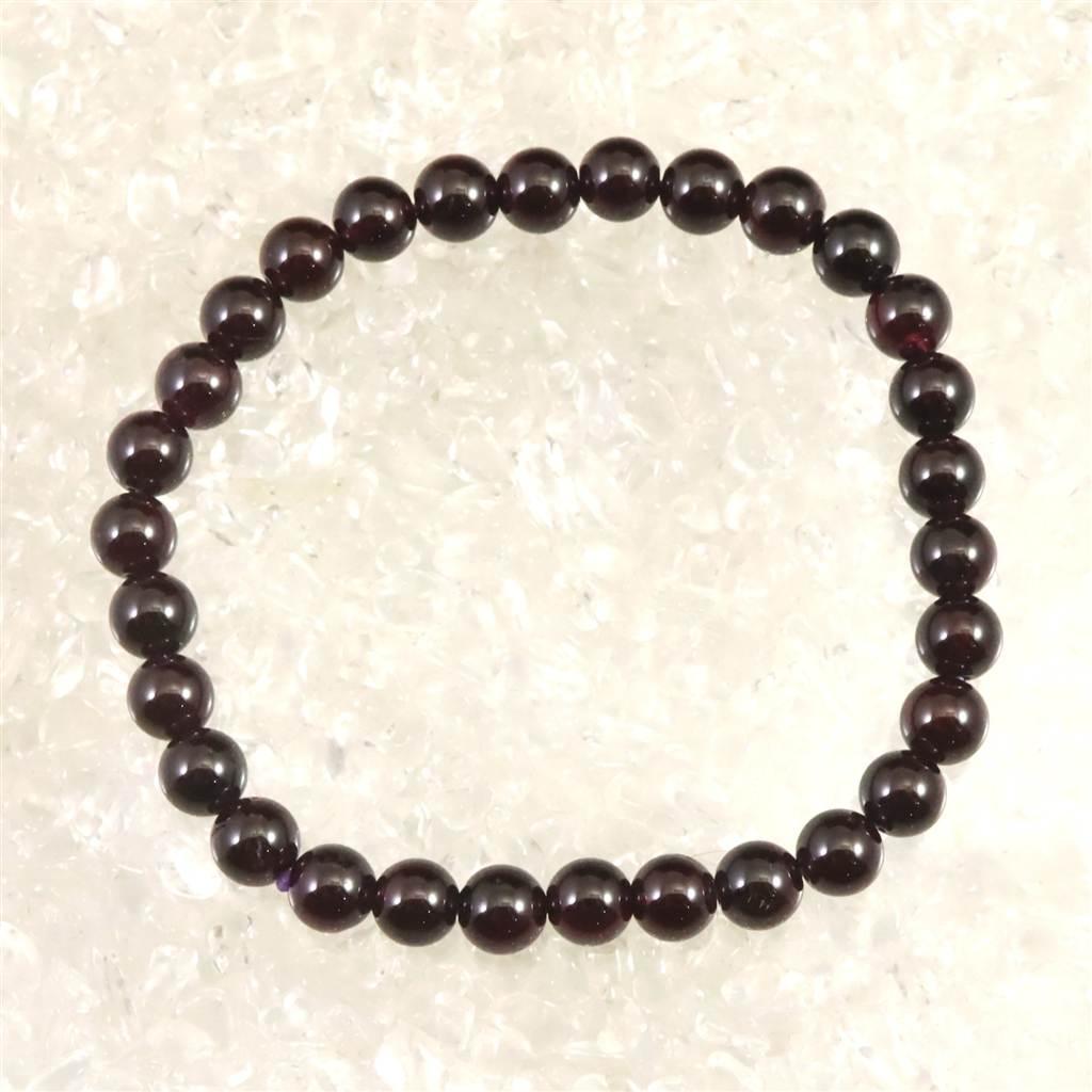 ヒマラヤ ガーネット 6mmブレスレット 16.1ｇ #33241