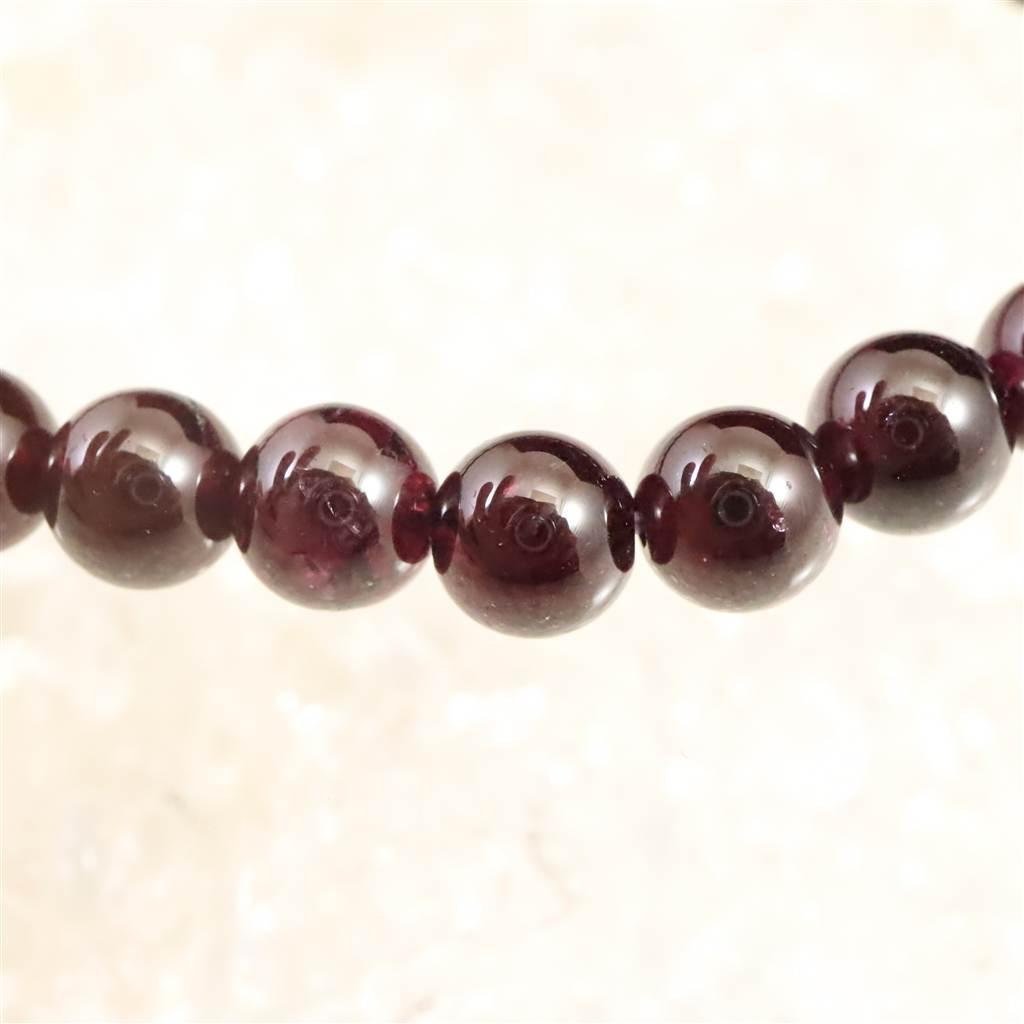 ヒマラヤ ガーネット 6mmブレスレット 16.1ｇ #33241 | 5枚目