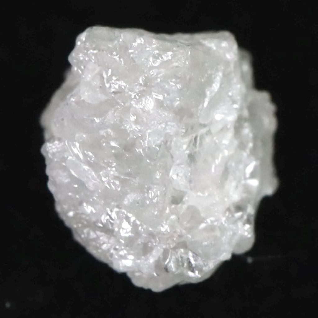 天然 ダイヤモンド ホワイト グレー　4.4mm原石  0.53ct #94410