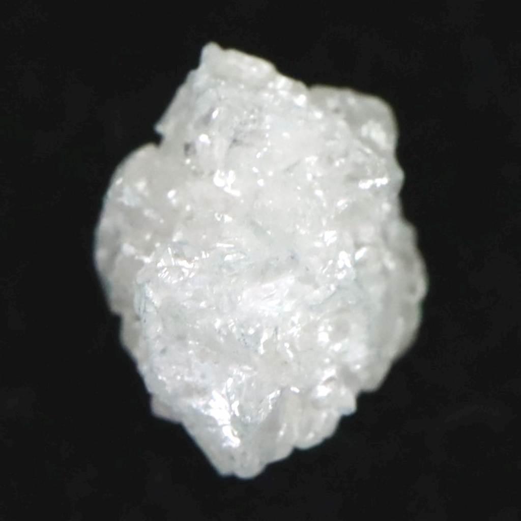 天然 ダイヤモンド ホワイト グレー　5.4mm原石  0.52ct #57415