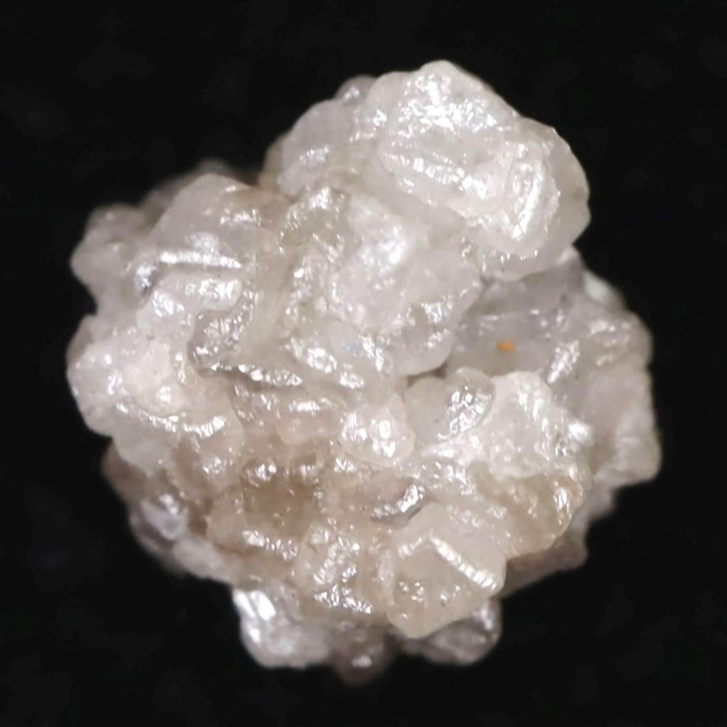 天然 ダイヤモンド ホワイト グレー　5.8mm原石  0.89ct #17850