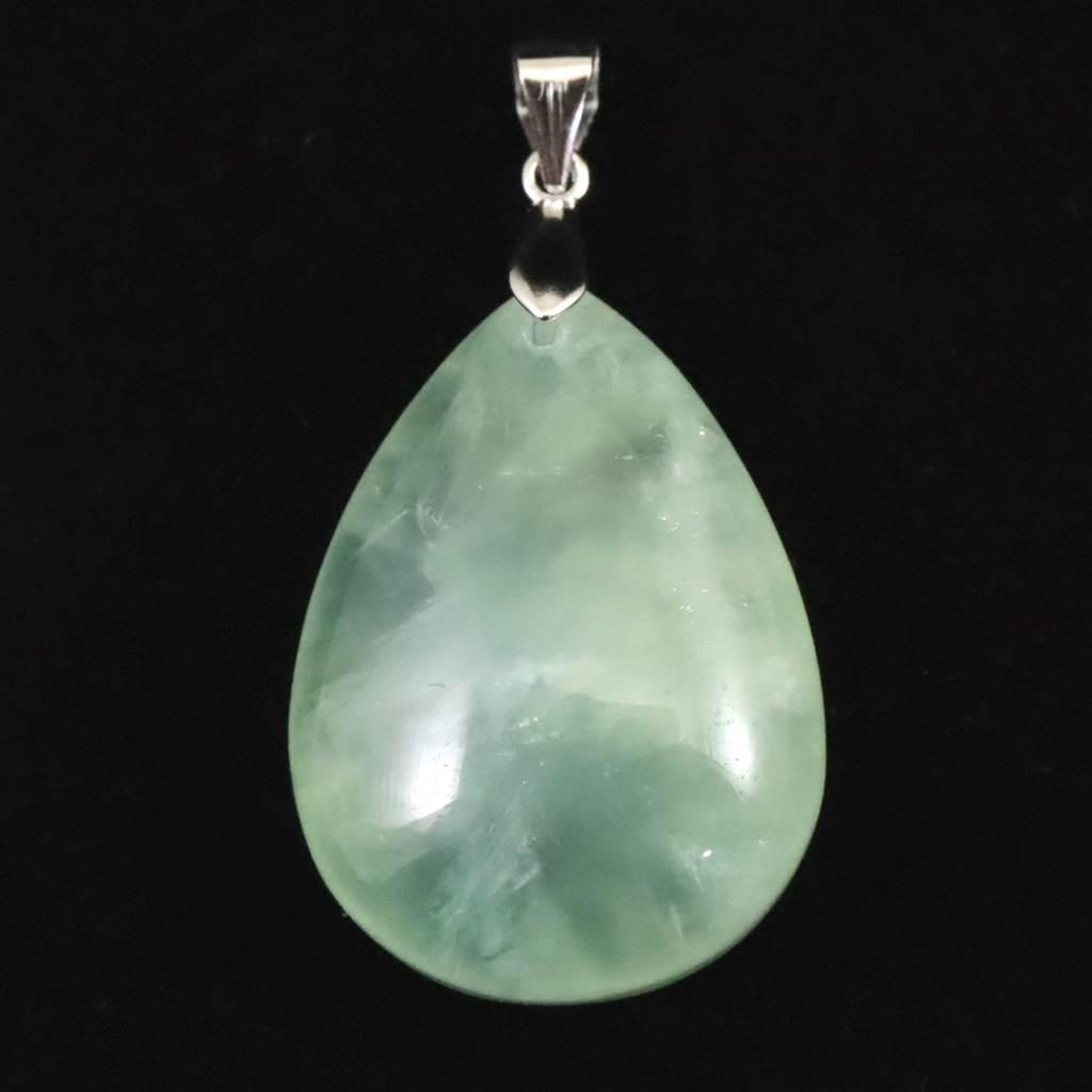 プレナイト 27mmペアシェイプ ペンダント 10.8g #54851