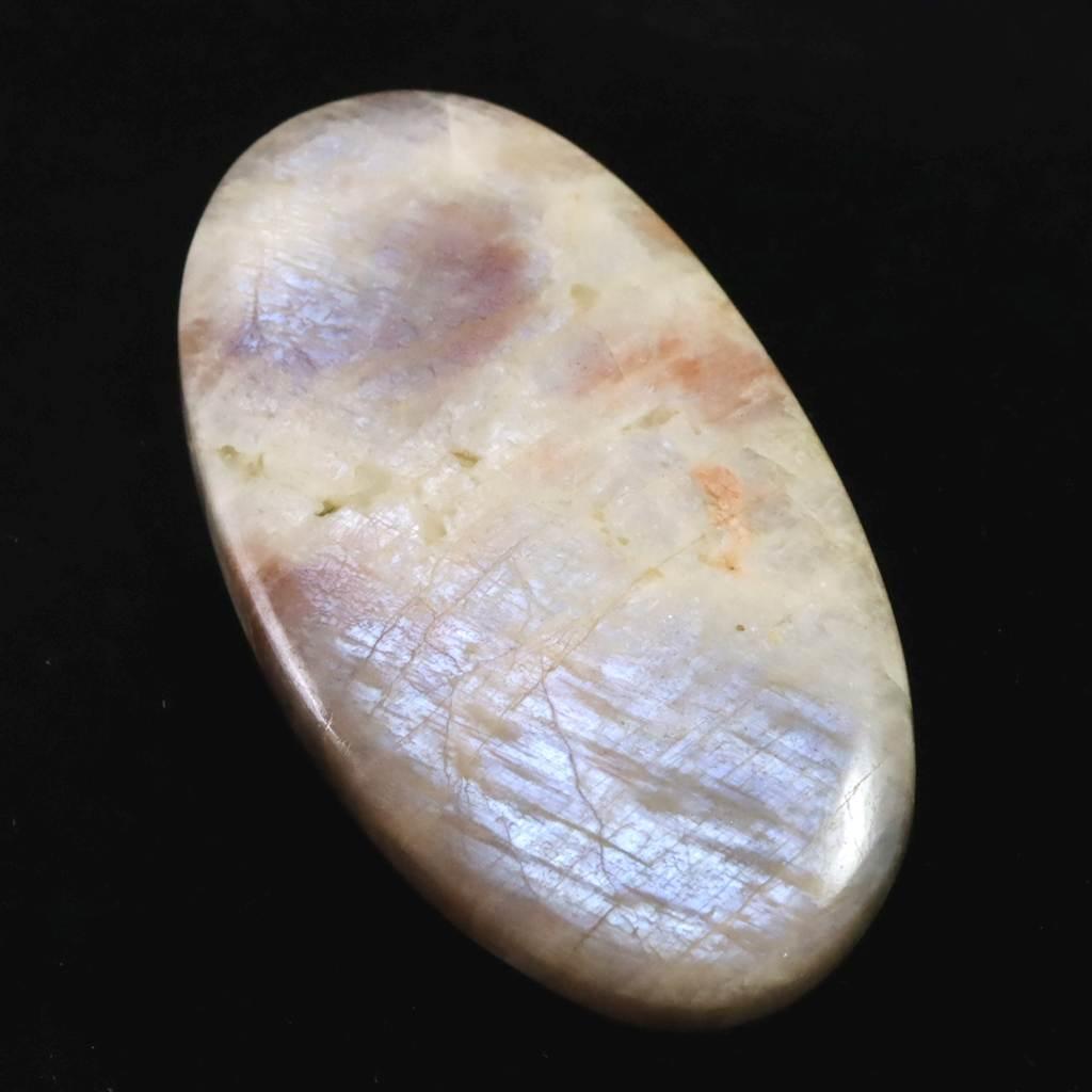 ロシア産 ベロモナイト ムーンストーン 55mmオーバルカボション 22.3g #29757 | 3枚目