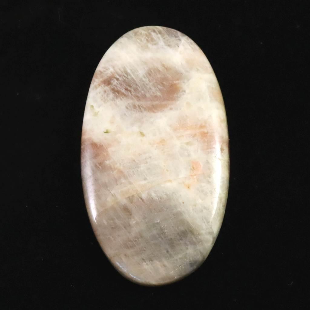 ロシア産 ベロモナイト ムーンストーン 55mmオーバルカボション 22.3g #29757 | 4枚目