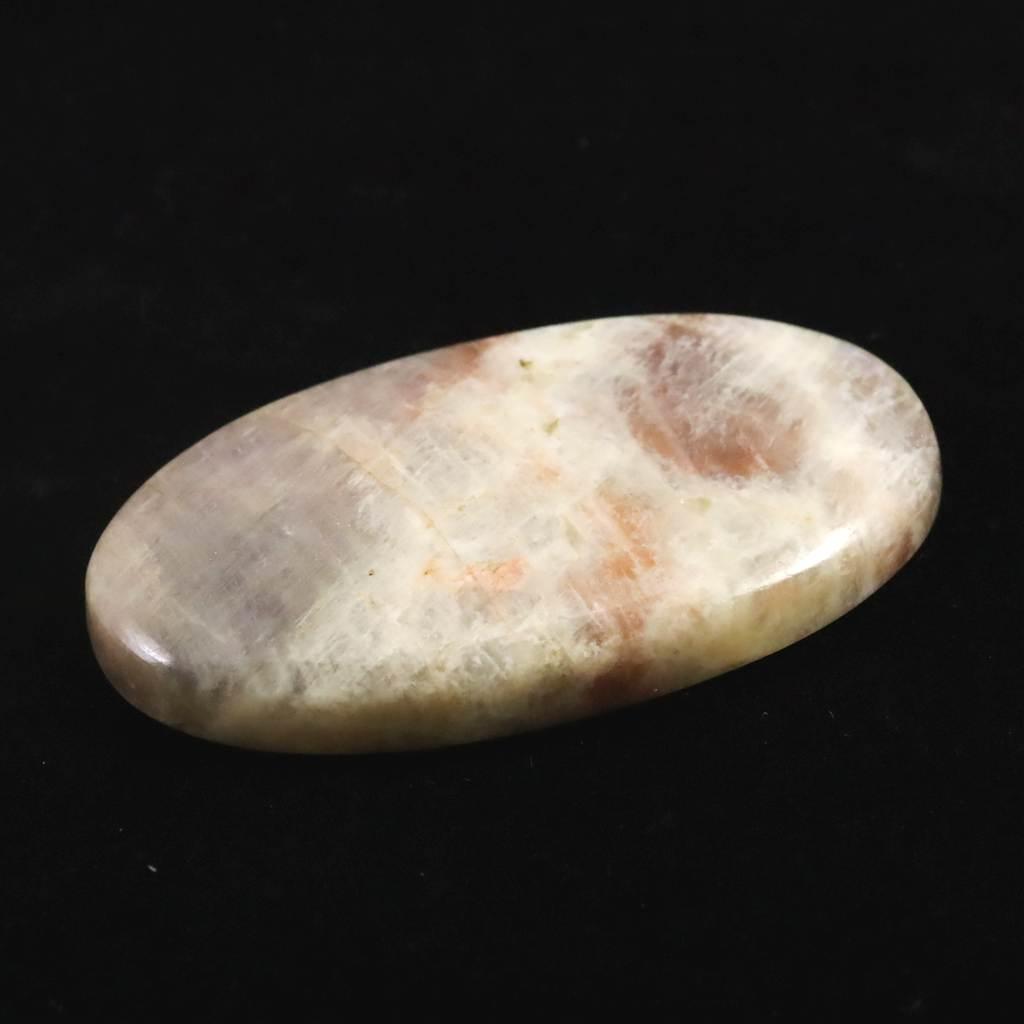 ロシア産 ベロモナイト ムーンストーン 55mmオーバルカボション 22.3g #29757 | 5枚目