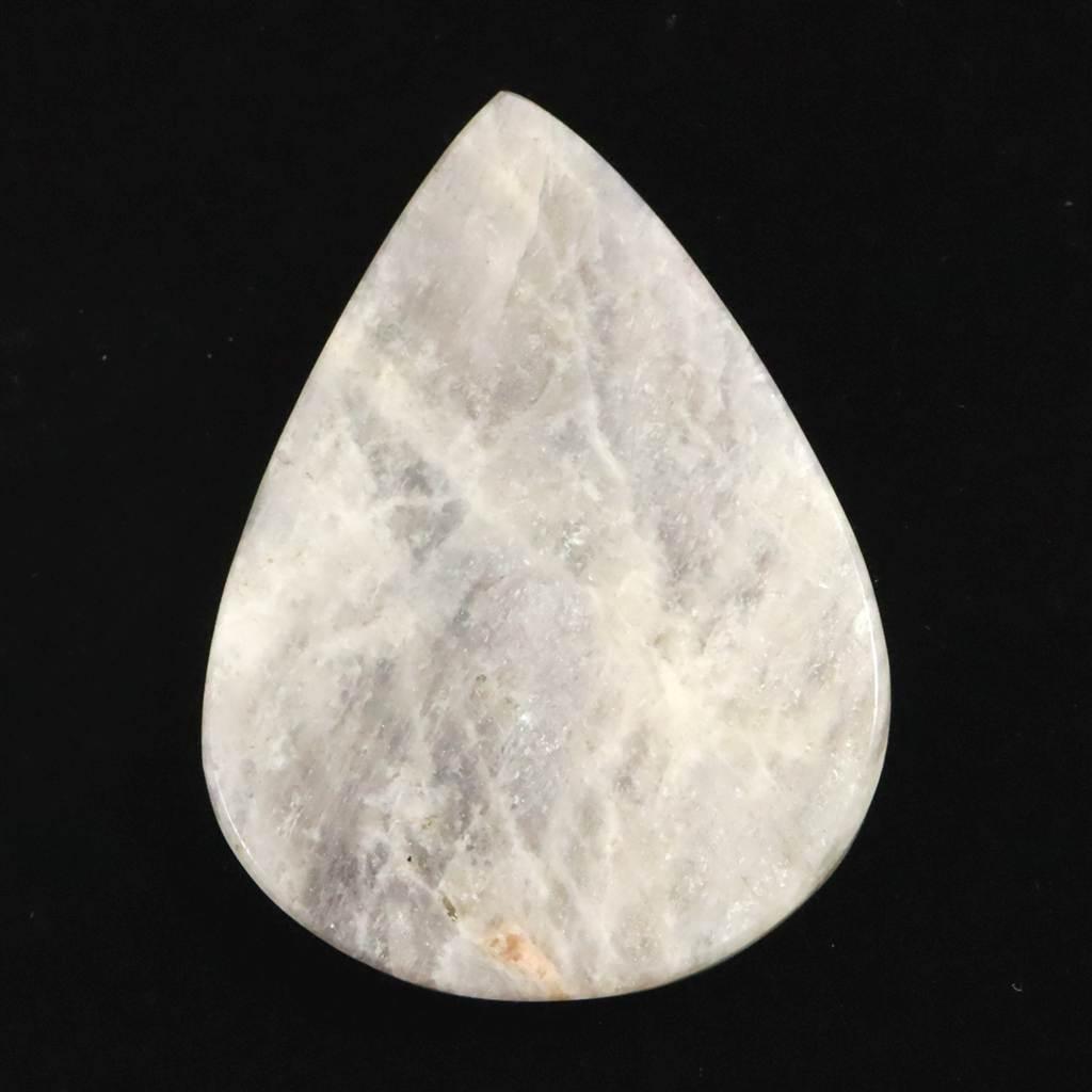 ロシア産 ベロモナイト ムーンストーン 47mmペアシェイプカボション 16.6g #96976 | 6枚目