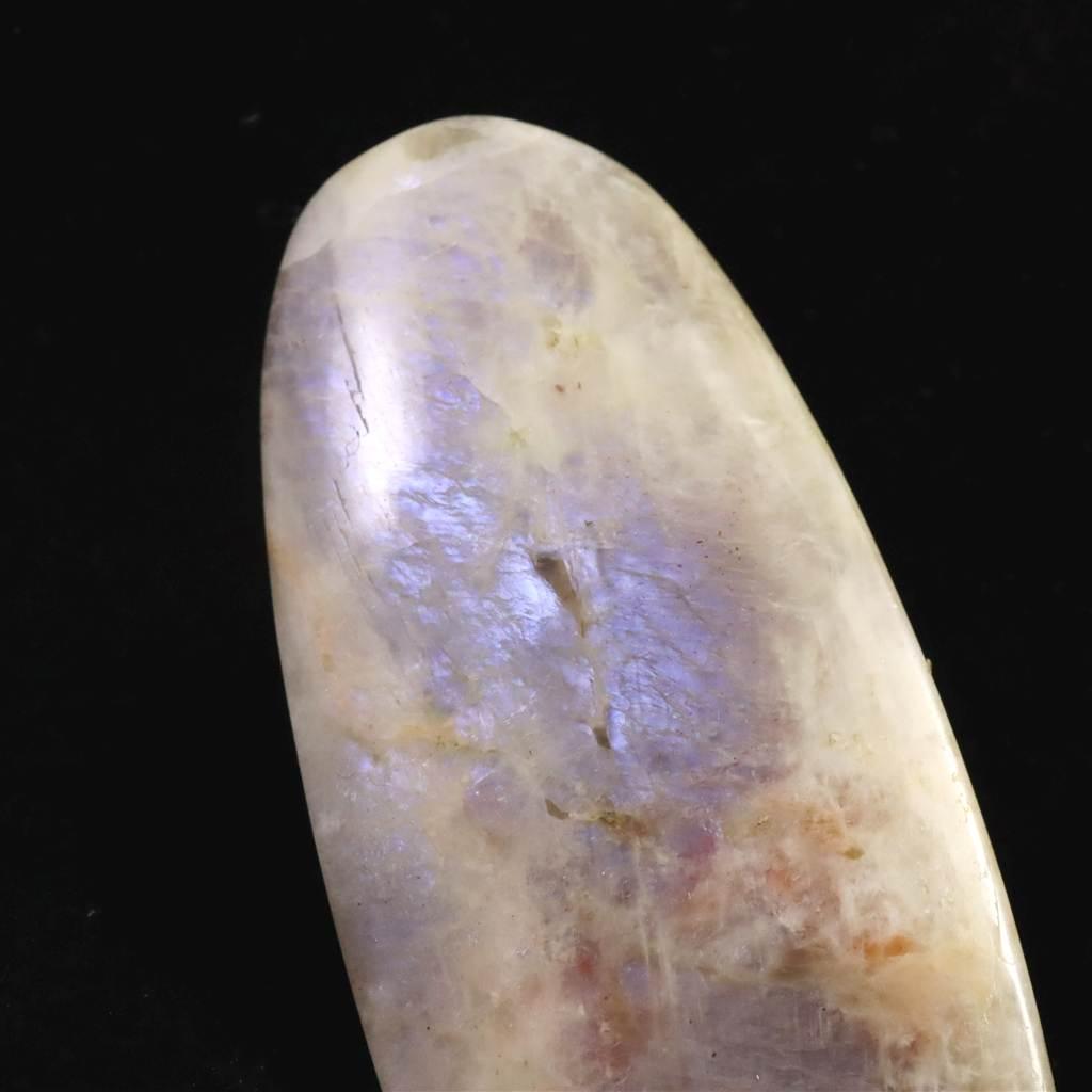 ロシア産 ベロモナイト ムーンストーン 64mmオーバルカボション 23.9g #39735 | 4枚目