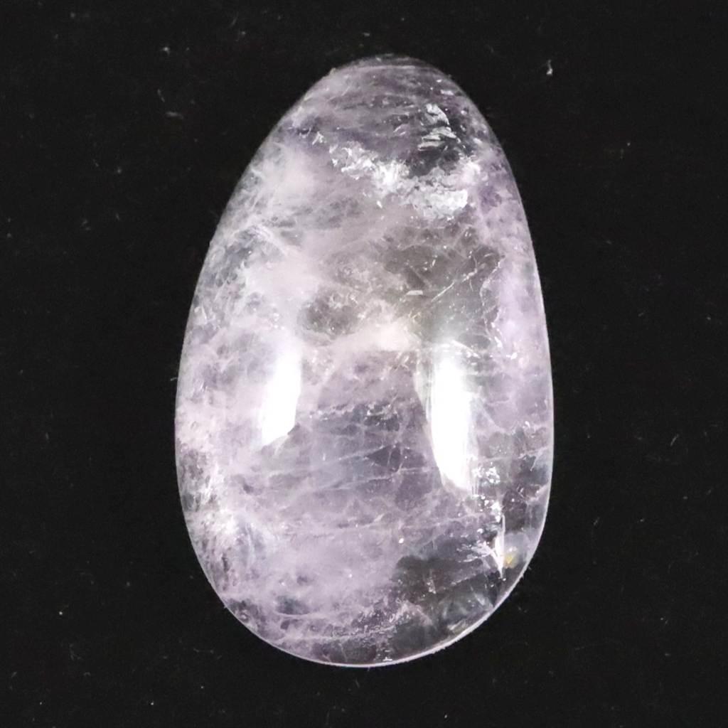 栃木県日光市鉛沢産 アメジスト 23mm ルース 現代の名工作  3.9g #389541枚目の画像