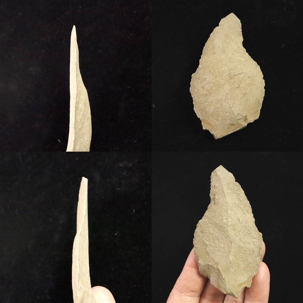 打製石器  78mm  後期旧石器時代 東北・北海道地域 20.2g #87440 | 5枚目