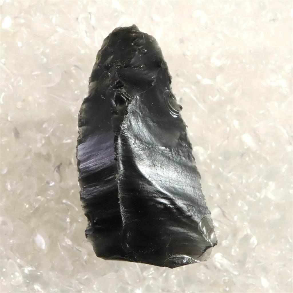 黒曜石 打製石器  47mm  後期旧石器時代 東北・北海道地域 7.5g #40292