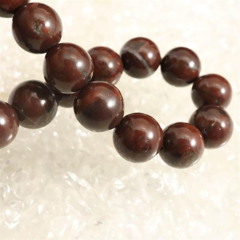 佐渡　赤玉石　10mmブレスレット　 30.7ｇ #93374 | 5枚目