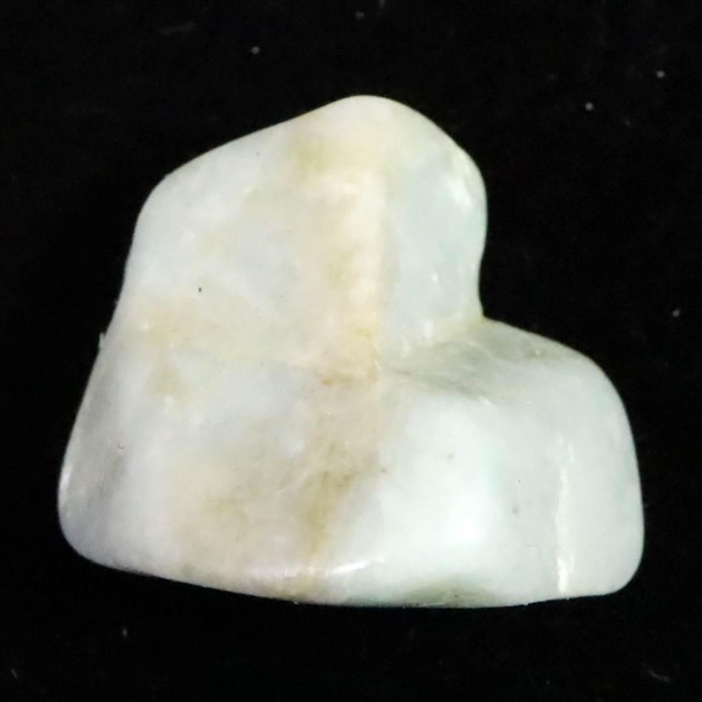 糸魚川翡翠  入コン沢産 22mmタンブル ディレクトリカード付 7.8g #173821枚目の画像